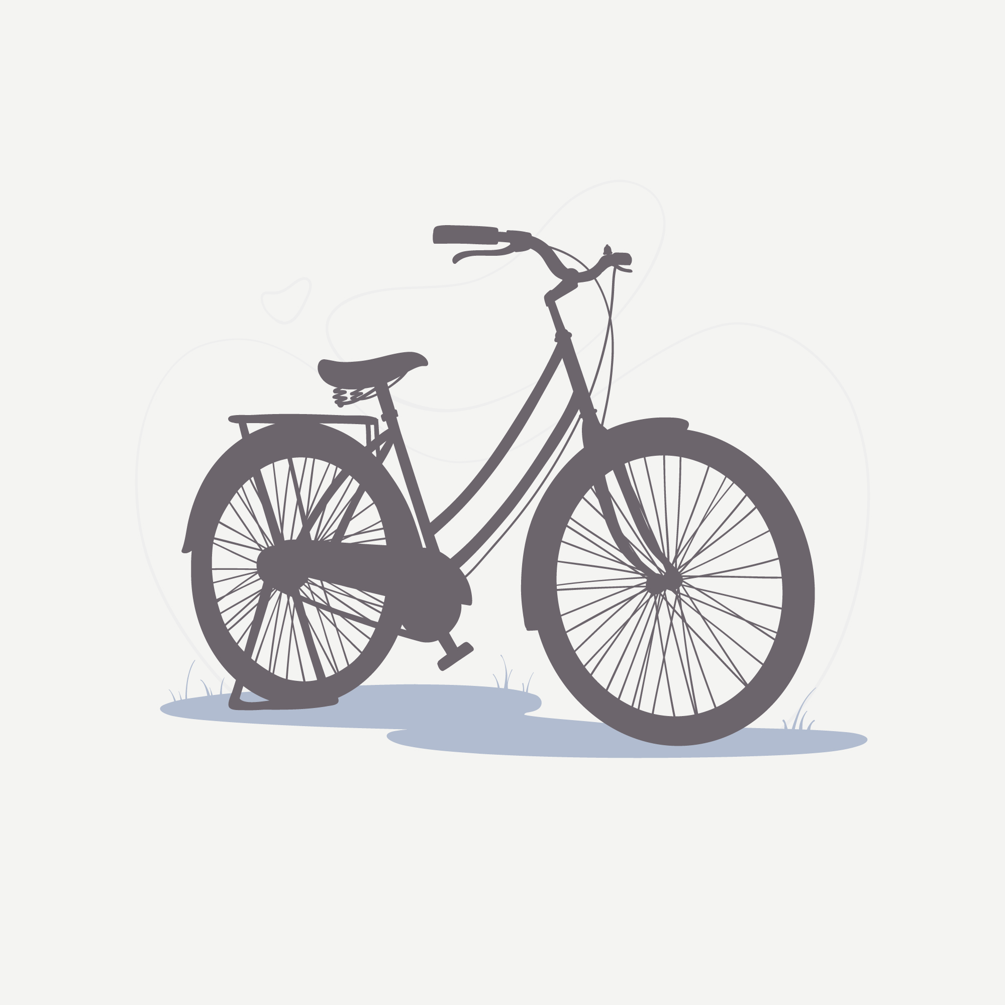 helykitöltő bicikli